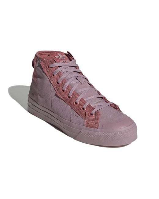 Adidas Purple X Parley Nizza Hi 'Magic Mauve' for men