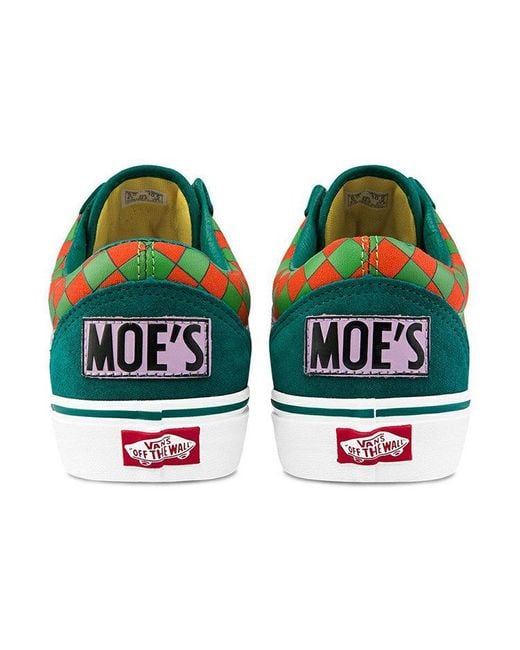 Vans Green The Simpsons X Old Skool 'Moe's Tavern' for men
