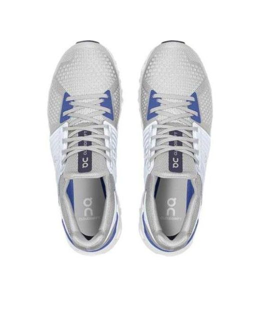 On Shoes White Cloudswift 'Glacier Cobalt' for men