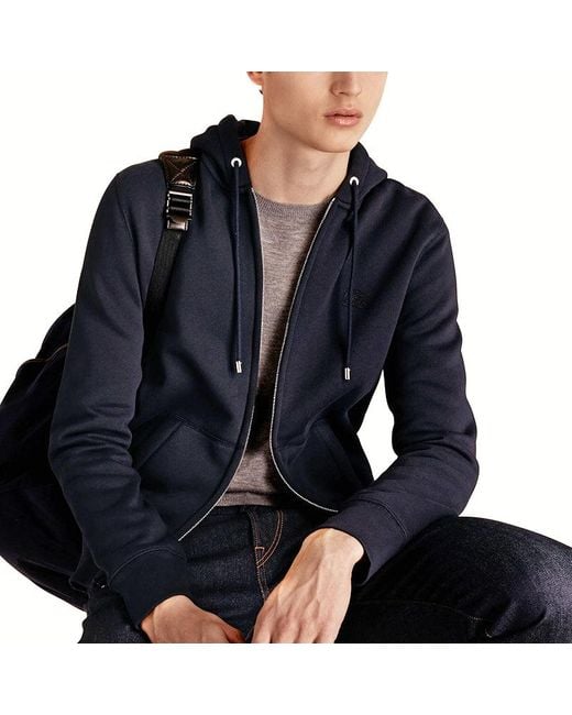 Burberry Blue Casual Cardigan Jacket for men