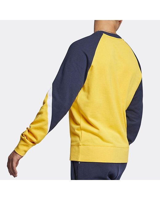 Nike Yellow Large Colorblock Casual Sports for men