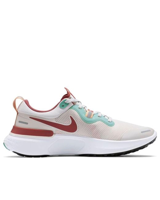 Nike White React Miler 'Light Bone Healing Jade Gelati' for men