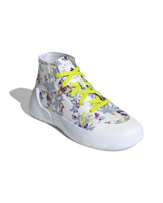 Adidas White (Wmns) Stella Mccartney X Treino Mid 'Floral Print