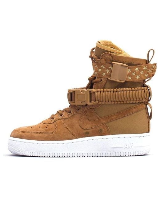 Nike Brown (Wmns) Sf Air Force 1 High 'Muted Bronze'