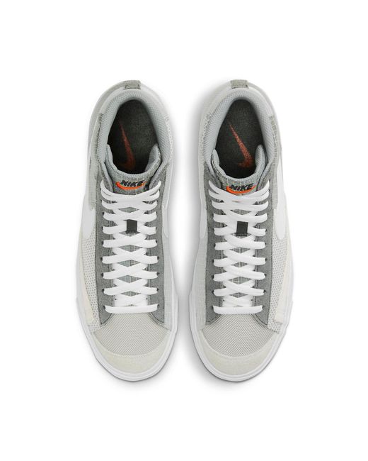 Nike Gray Blazer Mid '77 'Patch for men