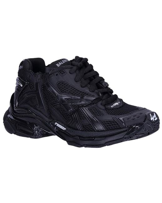 Balenciaga Blue Runner Sneakers 'Matte Mesh And Nylon' for men