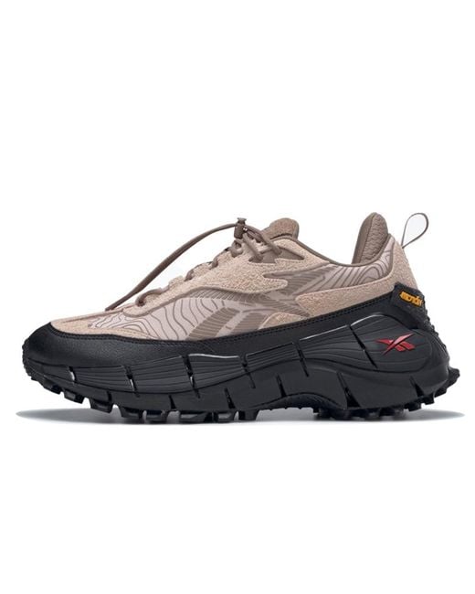 Reebok Blue Zig Kinetica 2.5 Edge 'Soft Ecru' for men