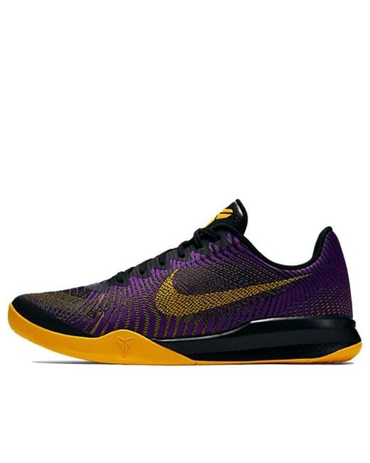Nike Kobe Tality 2 Ep Black/purple/gold in Blue for Men | Lyst