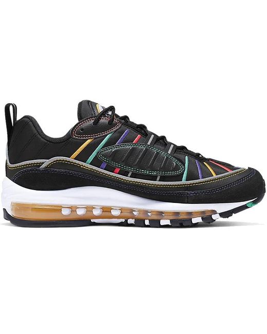 Nike Black (Wmns) Air Max 98 Premium 'Martin'