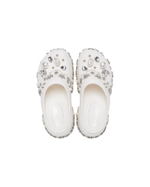 CROCSTM White X Simone Rocha Siren Clog for men