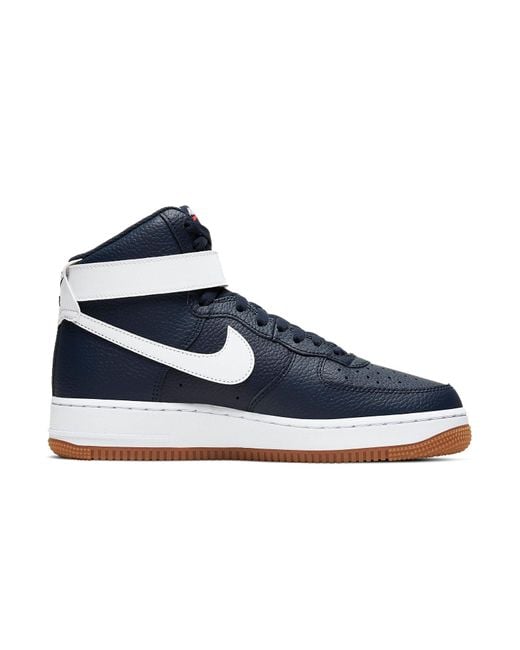 Nike Blue Air Force 1 High 'Obsidian' for men