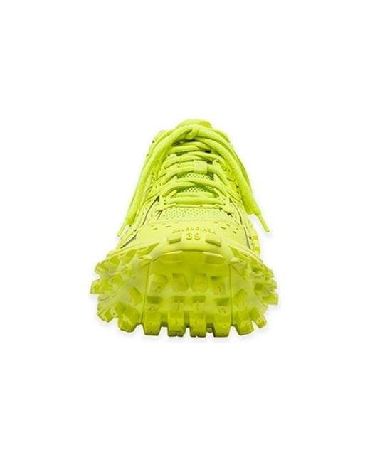 Balenciaga Yellow Defender Sneaker 'Fluo' for men