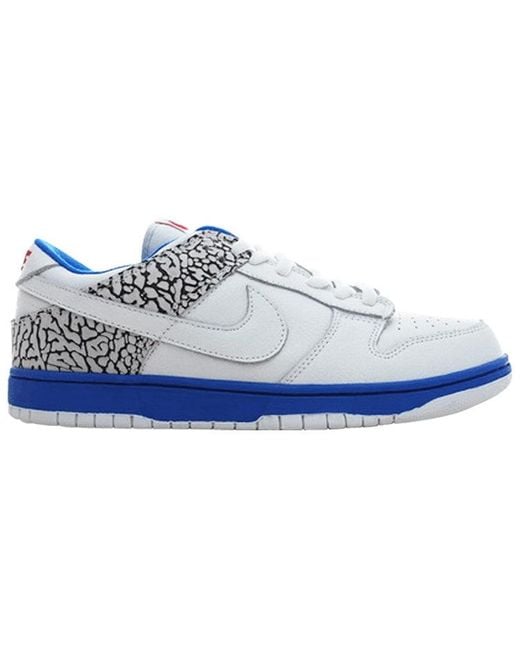 Nike Blue Dunk Low Cl 'Jordan Pack' for men