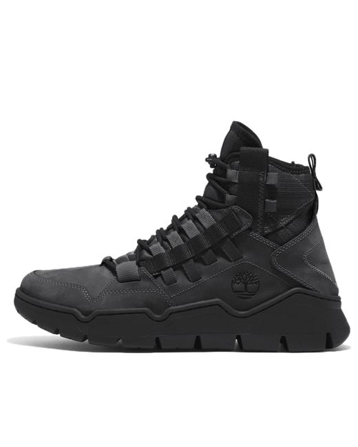 Timberland Black Earhkeepers By Rburn Timberloop Utility Boots for men