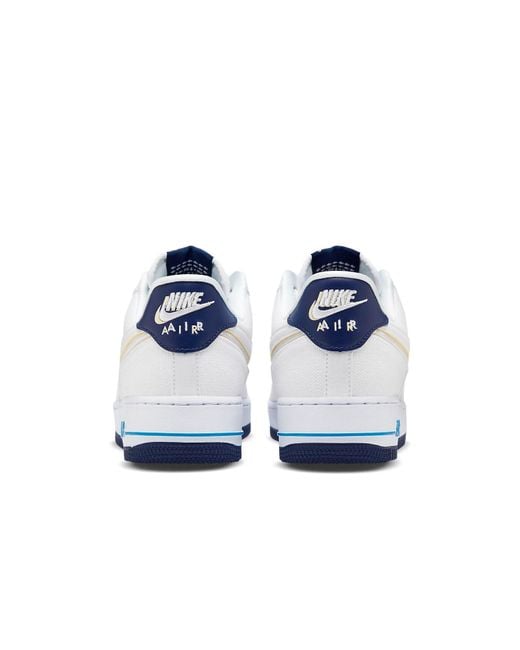 Nike White Air Force 1 Premium Fossil' for men