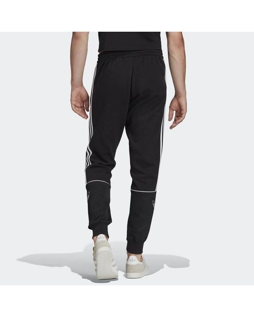 Adidas Black Originals Outline Sp Ft Sports Pants for men