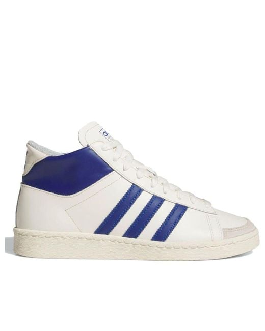Adidas Blue Originals Jabbar Og Hi 'Off Collegiate Royal Cream' for men