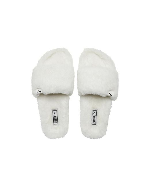PUMA White (Wmns) Leadcat 20 Ylm Sports Slippers