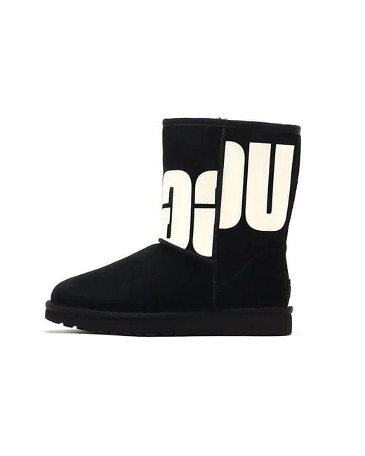 Ugg Black (Wmns) Classic Short 2 Chopd