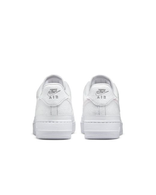 Nike White (Wmns) Air Force 1 '07 Premium 'Reveal