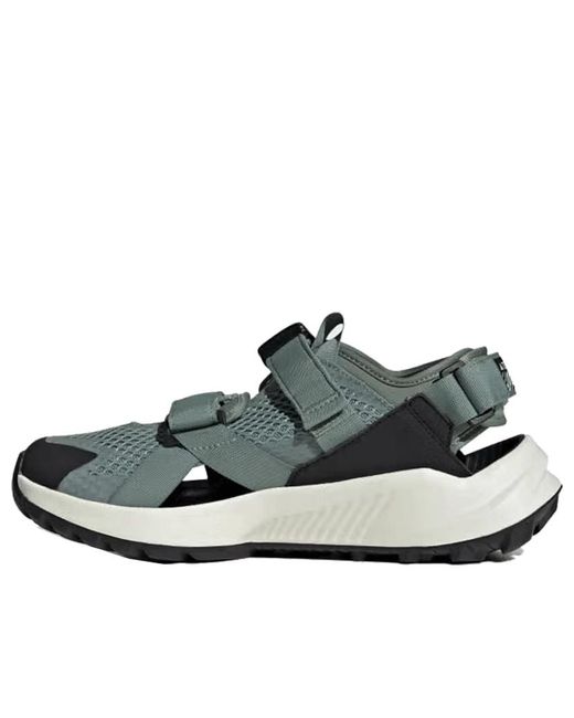 Adidas Black Terrex Hydroterra Core Crystal Jade' for men