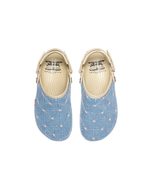 CROCSTM Blue X Levi's Sashiko Classic All-Terrain Clog 'Bone' for men
