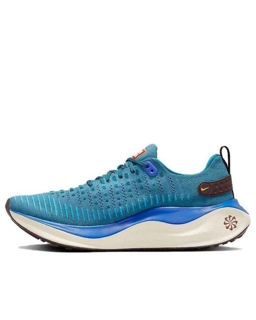 Nike Blue React Infinity Run Flyknit 4 'Aqua' for men