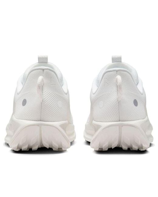 Nike White React Pegasus Trail 5 'Summit' for men
