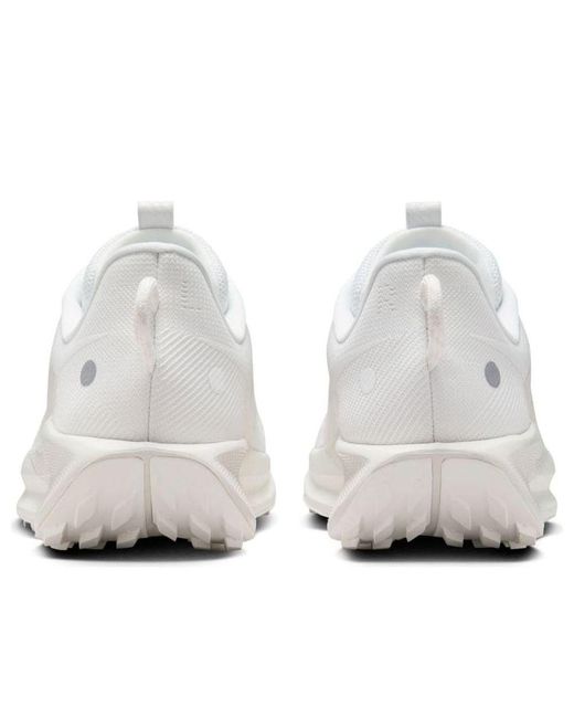 Nike White React Pegasus Trail 5 'Summit' for men