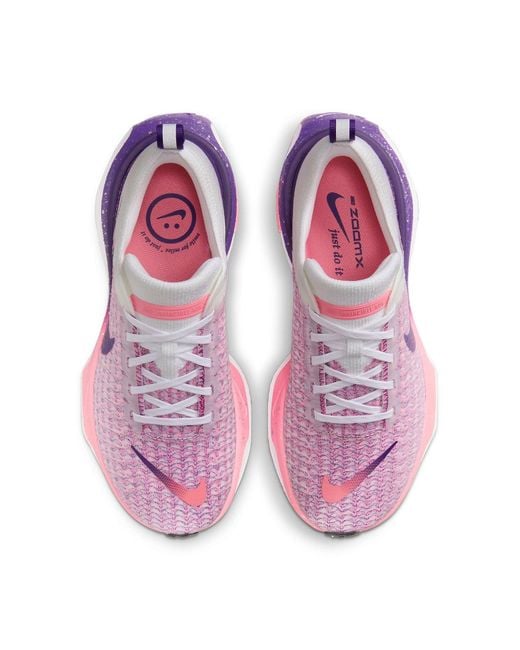 Nike Purple (Wmns) Zoomx Invincible Run Flyknit 3 'Coral Chalk'
