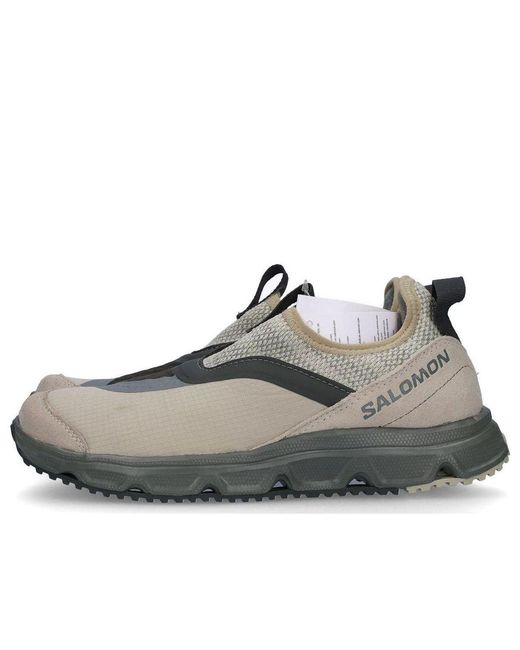 Salomon Gray Rx Snug Slip-On 'Moss' for men