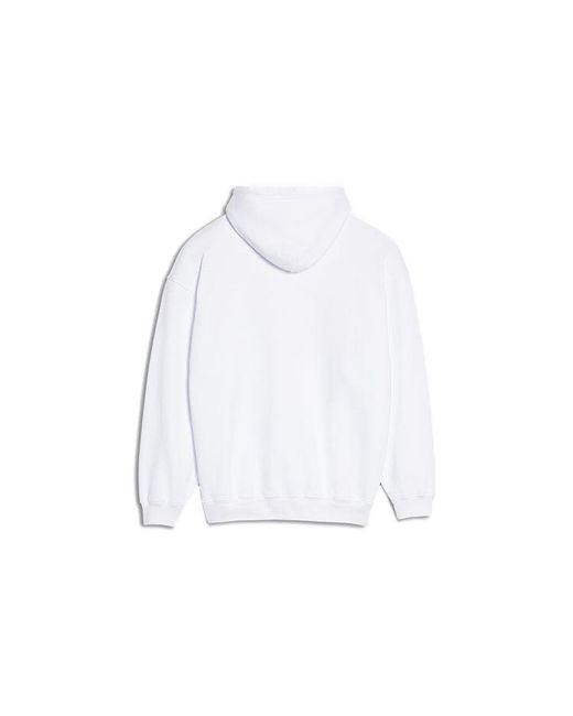 Balenciaga White (Wmns) Logo Hoodie