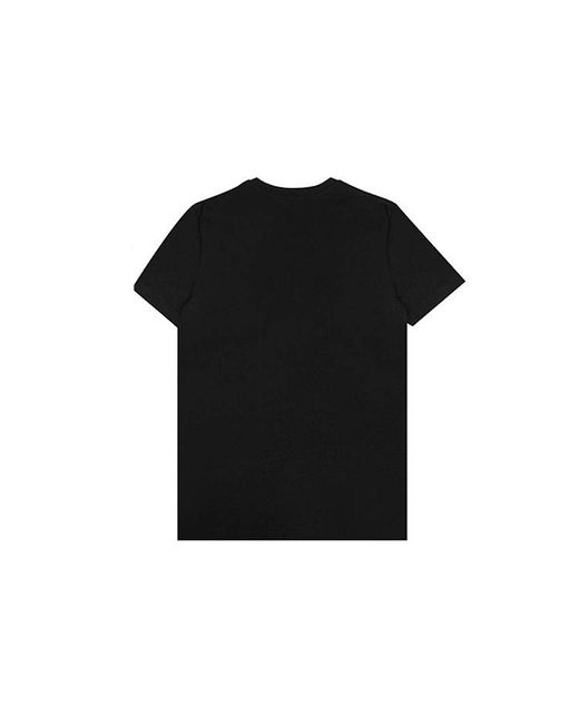 Dior Black Cd Icon Logo Embroidered Short-sleeved for men