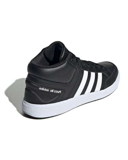 Adidas Blue Neo All Court Mid Shoes for men
