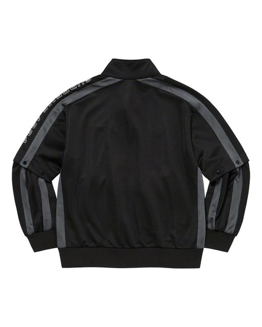 Supreme Black X Umbro Snap Sleeve Jacket for men