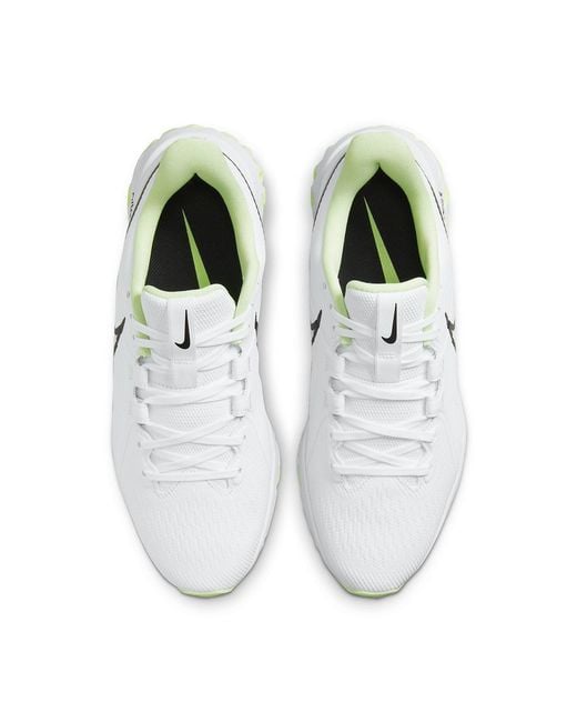 Nike White React Infinity Pro Volt' for men