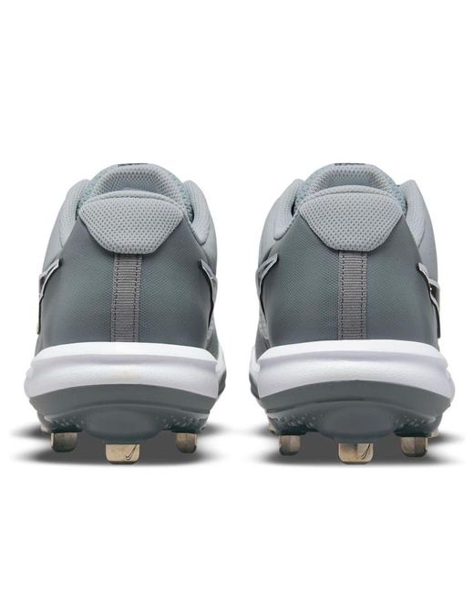 Nike Gray Alpha Huarache 3 Varsity Low 'Light Smoke' for men