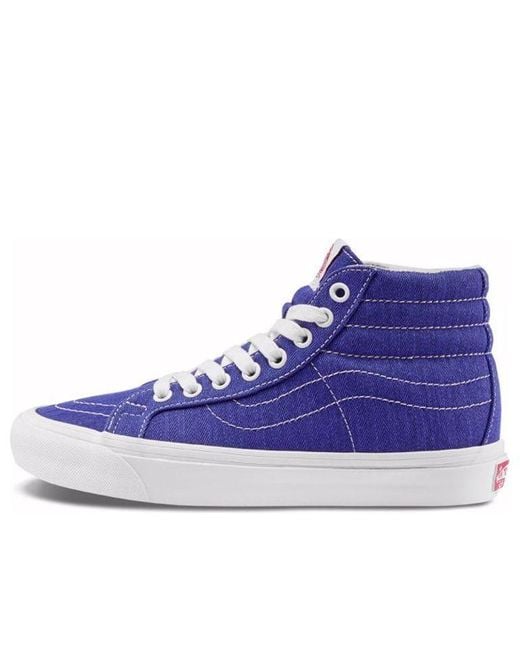 Vans Blue Og Sk8-Hi Lx Denim for men