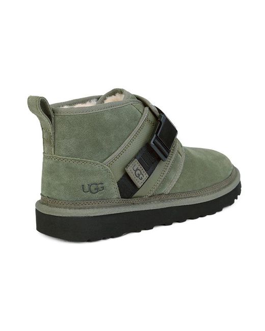 Ugg Green Neumel Snapback Fleece Lined for men