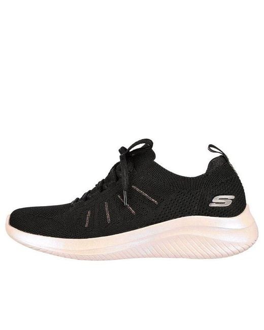 Skechers Black (Wmns) Ultra Flex 3.0-Glowing Sky