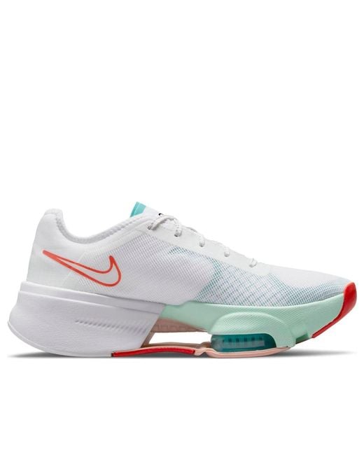 Nike White Air Zoom Superrep 3 Hiit Class Shoes