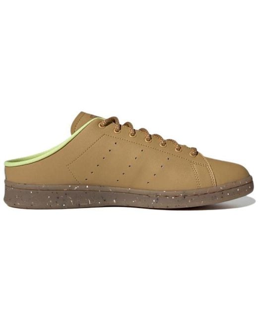 Adidas Brown Stan Smith Mule 'Plant And Grow' for men
