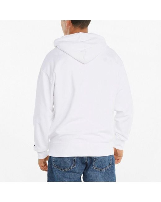 PUMA White Club Graphic Living Series Funny Printing Knit Sports for men