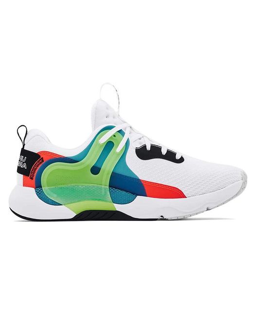 Under Armour Green Hovr Apex 3 Running Shoes for men