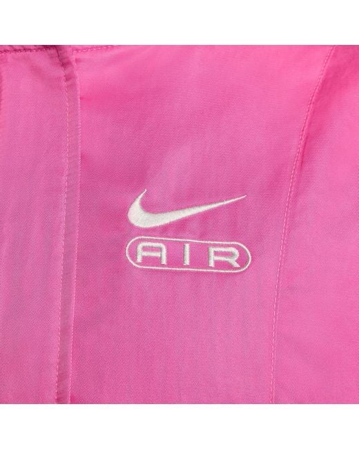 Nike Pink (Wmns) Air Oversized Woven Bomber Jacket