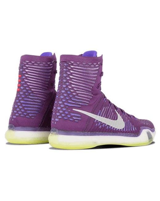 Nike Purple Kobe 10 Elite "Team Pack for men
