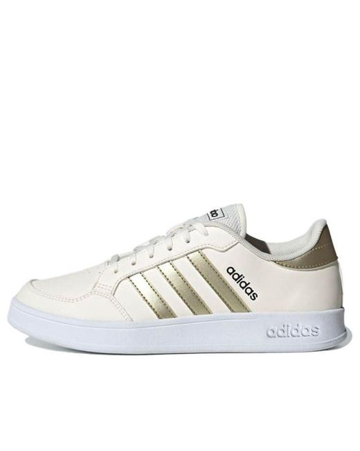 Adidas White (Wmns) Breaknet Matte Metallic'