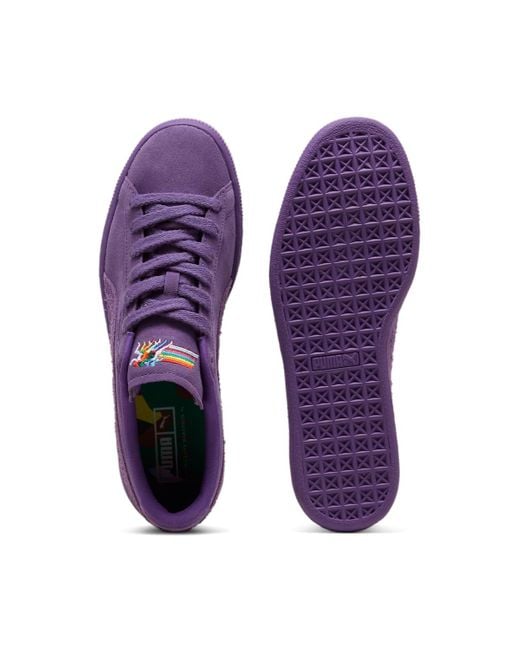 PUMA Purple Suede 'Love Marathon' for men