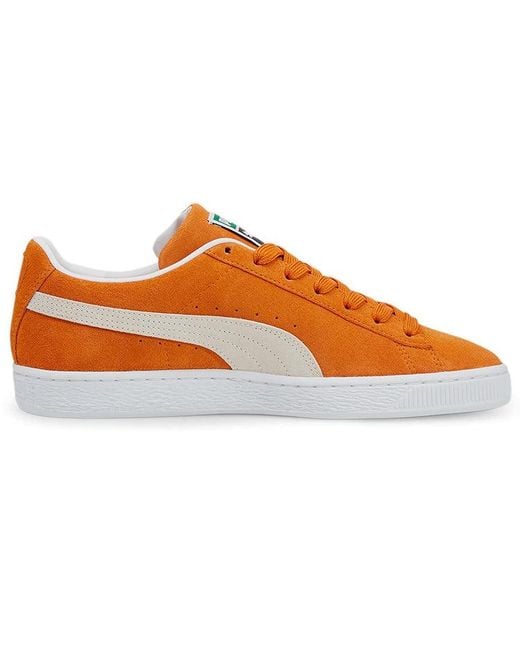 PUMA Orange Suede Classic Xxi 'Vibrant' for men