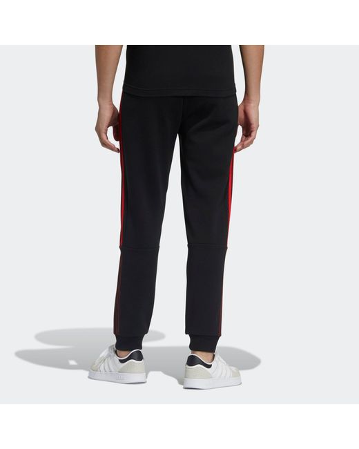Adidas Black Neo Side Stripe Bundle Feet Sports Pants for men
